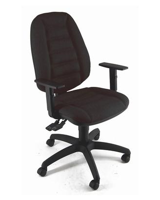 Poltrone Ergonomiche in Tessuto Nero
