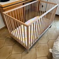 Culla IKEA SNIGLAR con materasso - come nuova