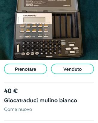 Giocatraduci Mulino bianco 