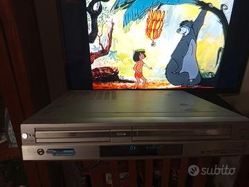 Combinato LG con videoregistratore
