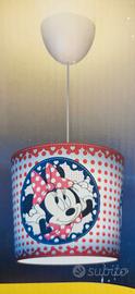 Lampadario Minnie Cameretta