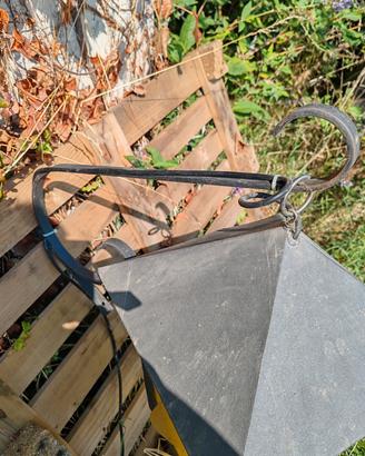 porta lampade in ferro