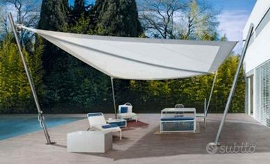 Pali per tenda a vela/ombrengiante