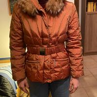 Giubbotto vero piumino donna marca Feyem