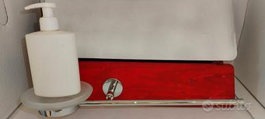 Portasalviette e portasapone da muro