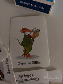 Set giochi carte Geronimo Stilton