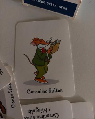 Set giochi carte Geronimo Stilton