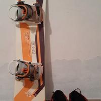 coppia snowboard + scarponi 