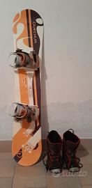 coppia snowboard + scarponi 