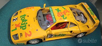 Burago Ferrari F40 Gialla Totip scala 1/18
