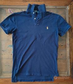 Ralph Lauren Polo blu Tg. S-americana, Custom Fit