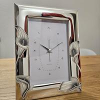 Orologio bianco laccato argento Glory