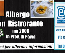 001/15 ALBERGO RISTORANTE mq. 2200 Prov .di Pavia