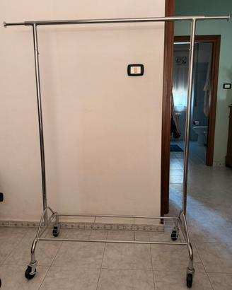 Nr 2 Stender carrello appendiabiti professionale