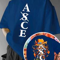 T-shirt con stampa ace one piece