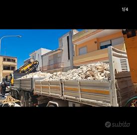 Servizio gru e trasporto