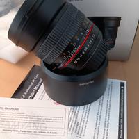 samyang 85mm F1,4 AS IF UMC CANON 