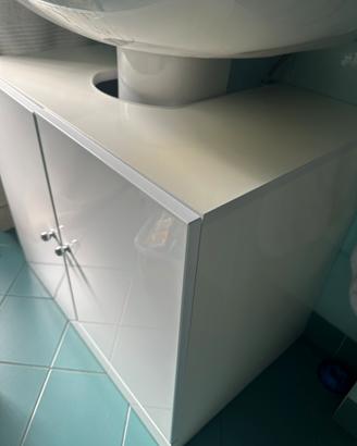 Mobiletto sotto lavandino bagno