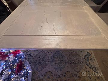 Tavolo estensibile legno rovere massello