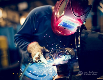 Saldatore categorie protette tig/mig