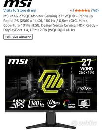 Montor gaming msi