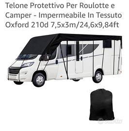 telo copertura camper caravan o mezzi similari
