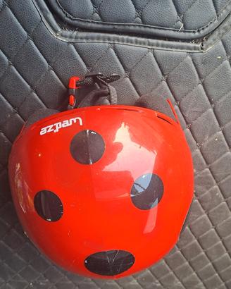 casco sci bicicletta 