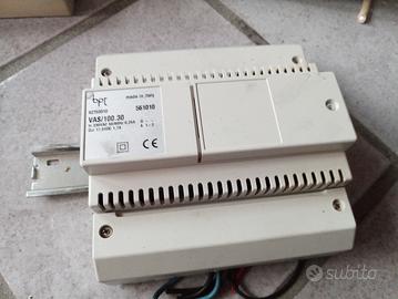 Alimentatore videocitofono usato bpt vas/100.30