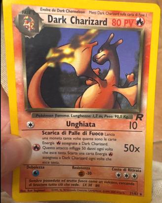 Pokemon Dark Charizard Team Rocket Vintage