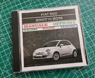 Manuale di  Officina Fiat Nuova 500 2007/2015  Ita
