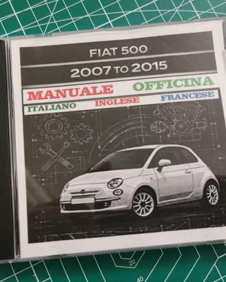 Manuale di  Officina Fiat Nuova 500 2007/2015  Ita