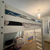 Letto Ikea soppalco