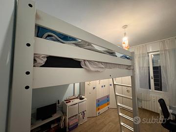 Letto Ikea soppalco