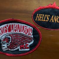 STEMMA TOPPA PATCH HARLEY DAVIDSON  HELL'S ANGELS