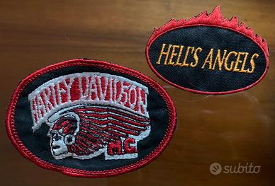 STEMMA TOPPA PATCH HARLEY DAVIDSON  HELL'S ANGELS