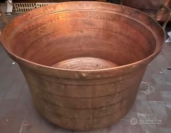 CALDAIA IN RAME DIAMETRO 60 CM