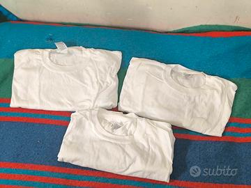 canottiere maniche corte uomo L  X 8pz  6B/2N