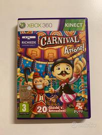 Videogioco per xbox 360  kinect Carnival in azione