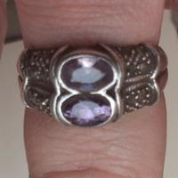 Anello in argento 925 anni '80