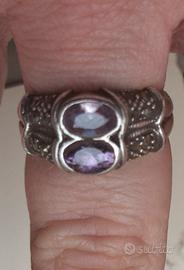 Anello in argento 925 anni '80