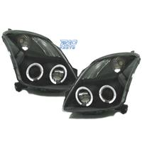 FARI PER SUZUKI SWIFT 05-10 ANGEL EYES NERO