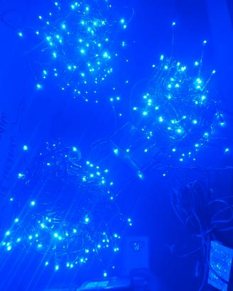 LUCI NATALE BLU