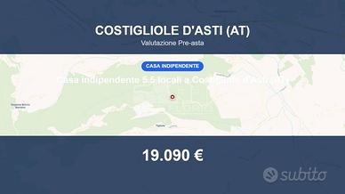 Immobile in asta di 111 m² a Costigliole d'Asti