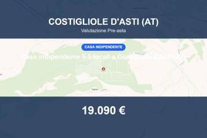 Immobile in asta di 111 m² a Costigliole d'Asti