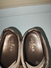 scarpe donna suola rialzata Hogan