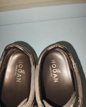 scarpe donna suola rialzata Hogan