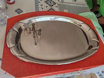 Vassoio acciaio inox