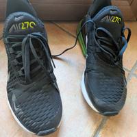 Air Max 270 Black Yellow - Nero