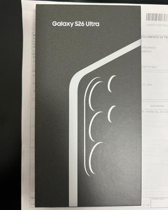 Samsung S26 Ultra 1 Tera colore silver shadow