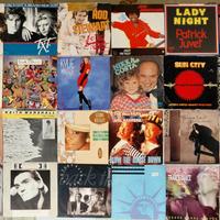 Artisti stranieri anni 80 dischi in vinile da 7'
